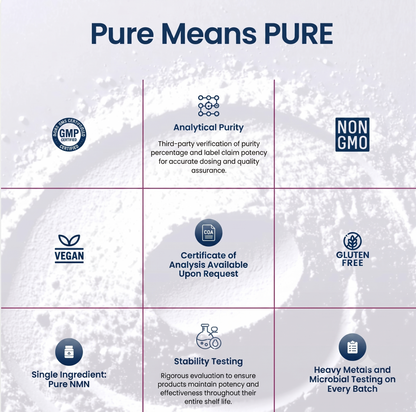Vytalcore™ Pure NMN (Nicotinamide Mononucleotide) Powder